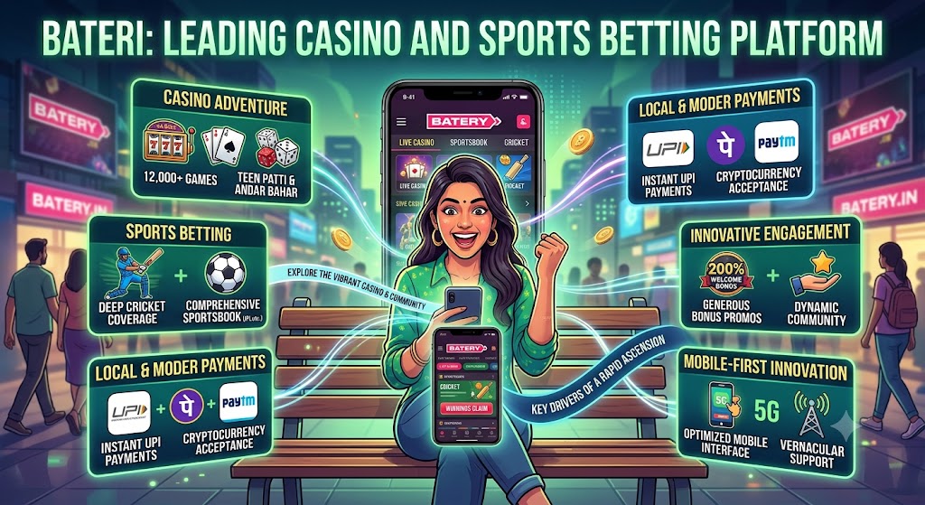 Batery Is Considered One of the Leading Casino and Sports Betting Platforms